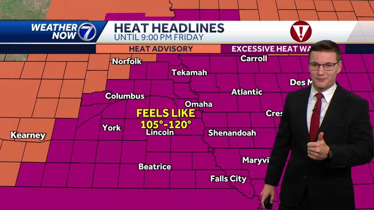 Omaha morning weather forecast for Friday, July 28