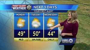 Cold temperatures creeping back into the forecast