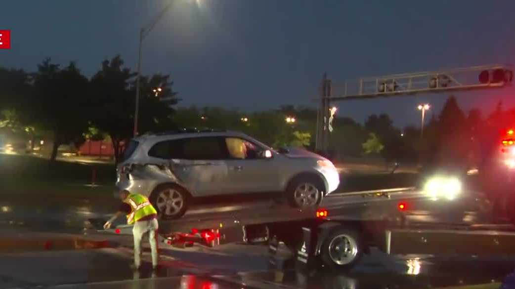 Train collides with SUV at West Des Moines crossing