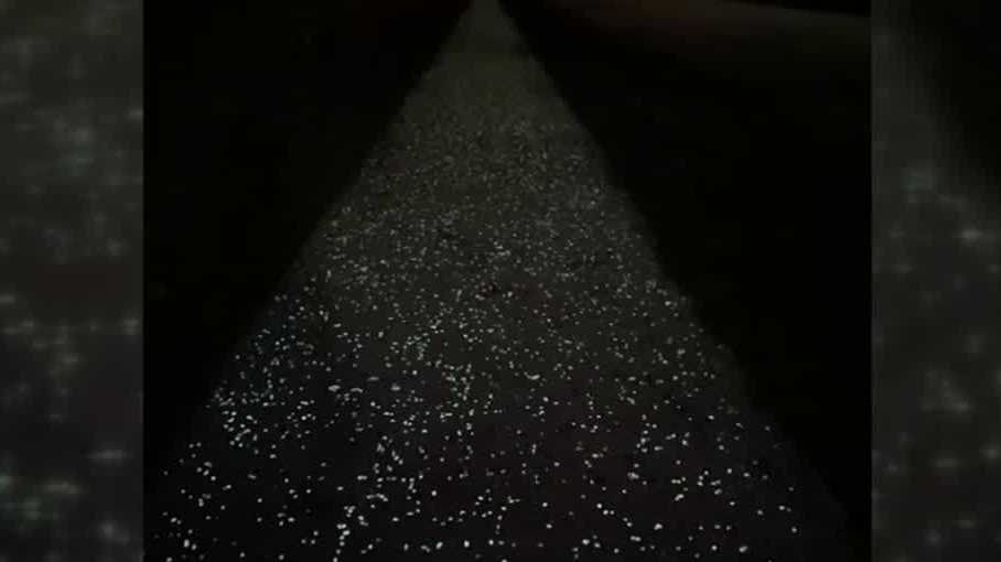 Iowa is home to the longest glowinthedark trail in the country