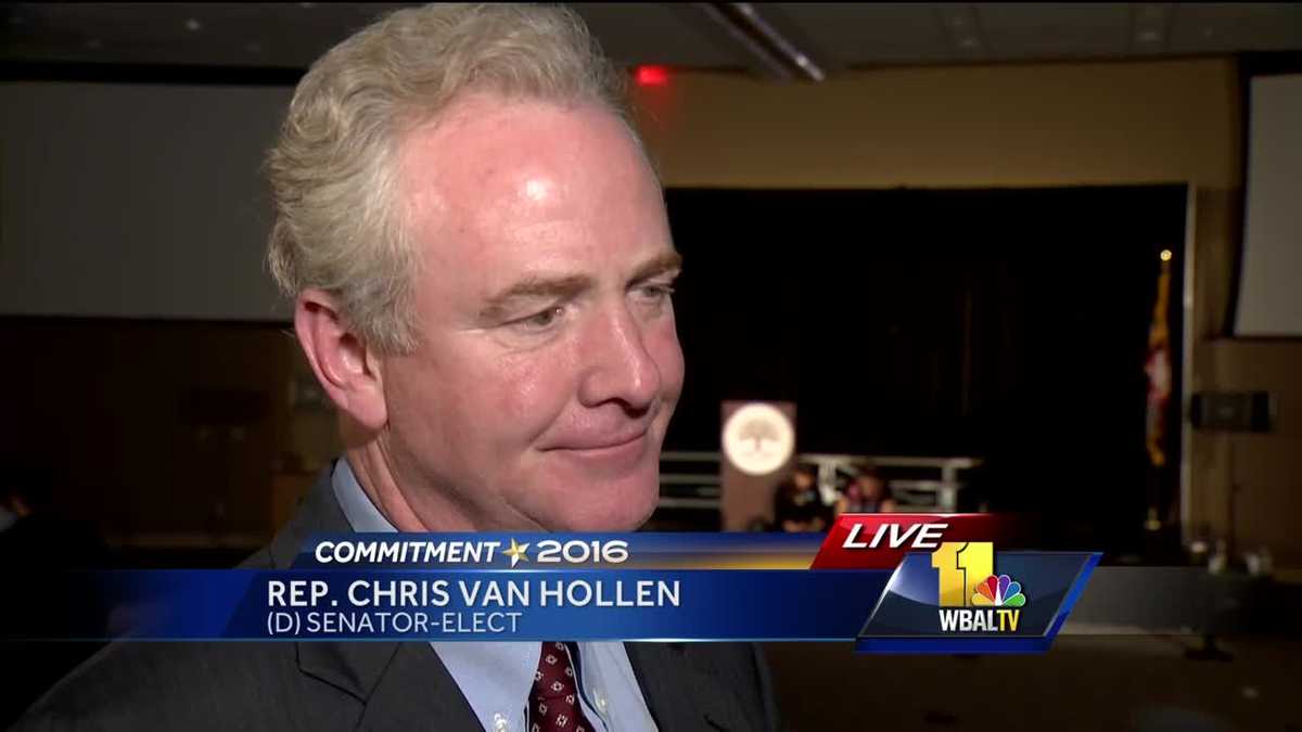 Video: Rep. Chris Van Hollen replaces retiring Sen. Barbara Mikulski