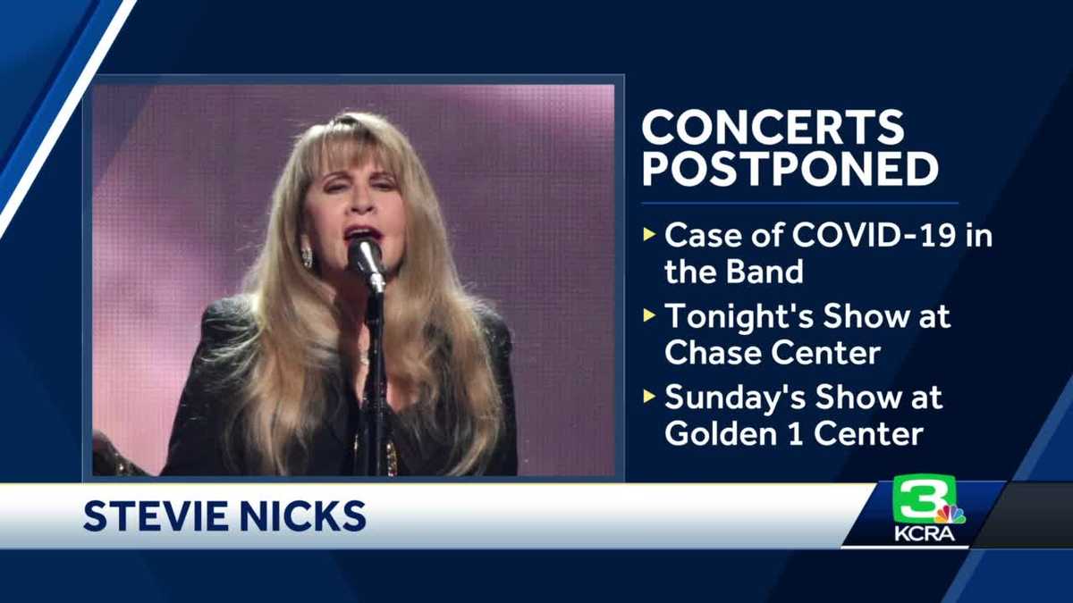 Stevie Nicks concert in Sacramento postponed due to COVID19 illness