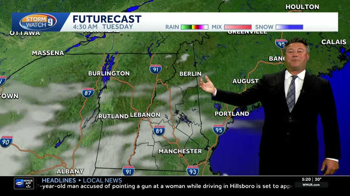 More sunshine and mild temperatures