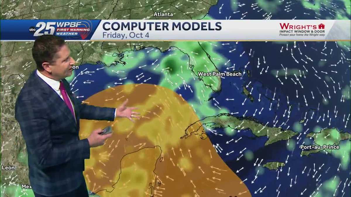 Drier for now, but tropical moisture on the way