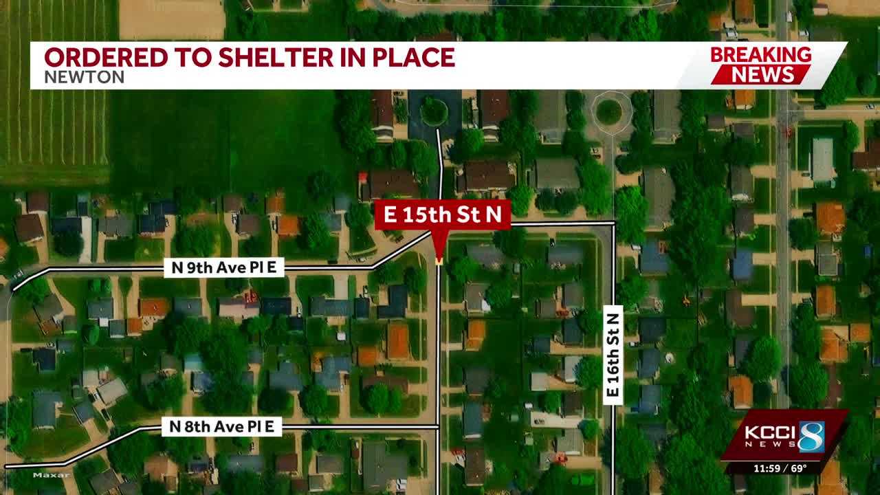 Newton police: Armed suspect taken into custody after hourslong SWAT standoff