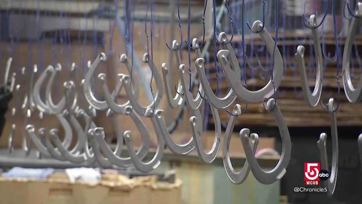 Massachusetts company keeps horseshoe tradition alive with American-made craftsmanship