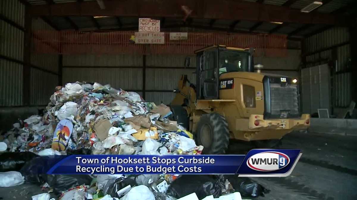 Hooksett stops curbside recycling