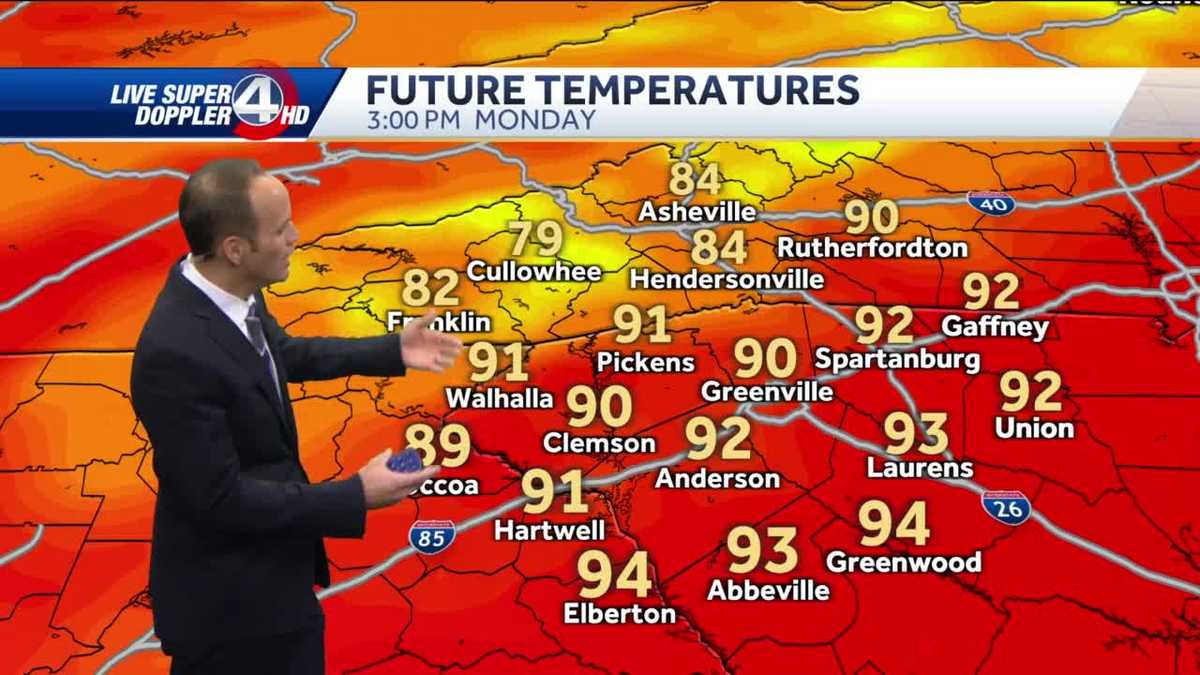 Heat builds, 90-degree temperatures by weekend