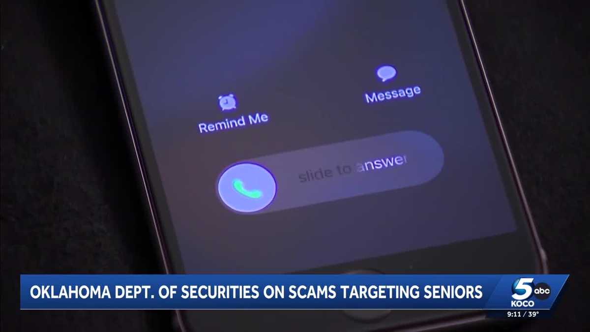 Oklahoma Department of Securities addresses scams targeting seniors