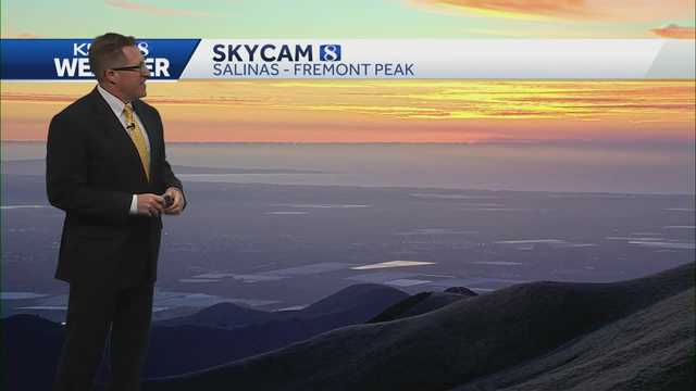 Cold front coming from north could bring showers