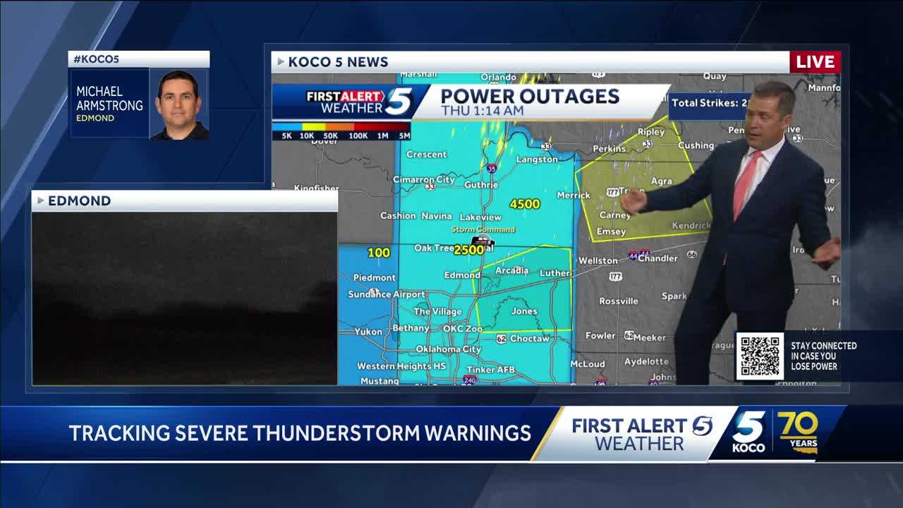 Severe storms knock power out for thousands in central Oklahoma - Vimarsana News