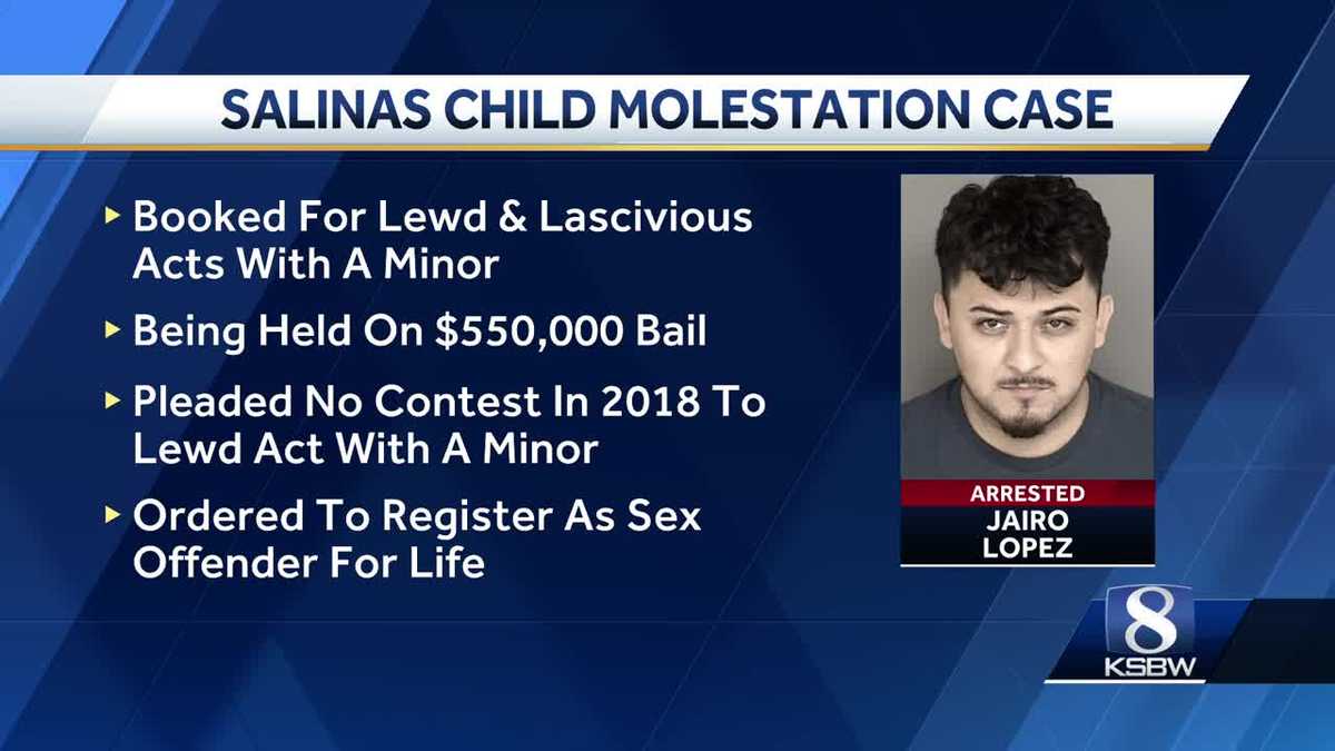 California man arrested again for alleged sex crimes of a minor