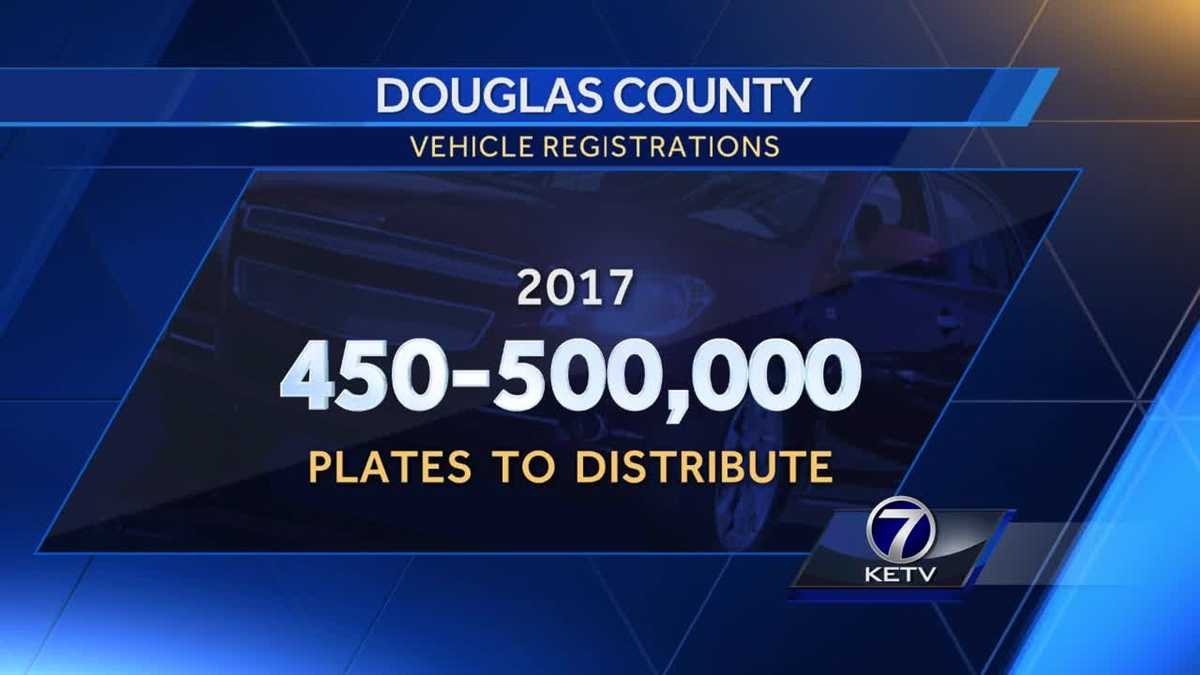 Douglas Country Treasurer prepares for new license plates