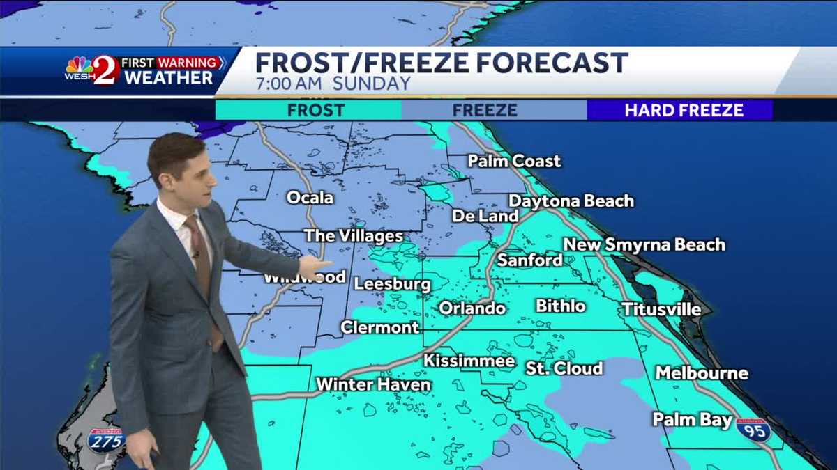 Cold weekend ahead