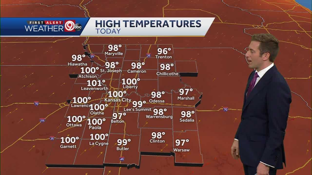 KANSAS CITY WEATHER: Record Heat Expected Again Tuesday