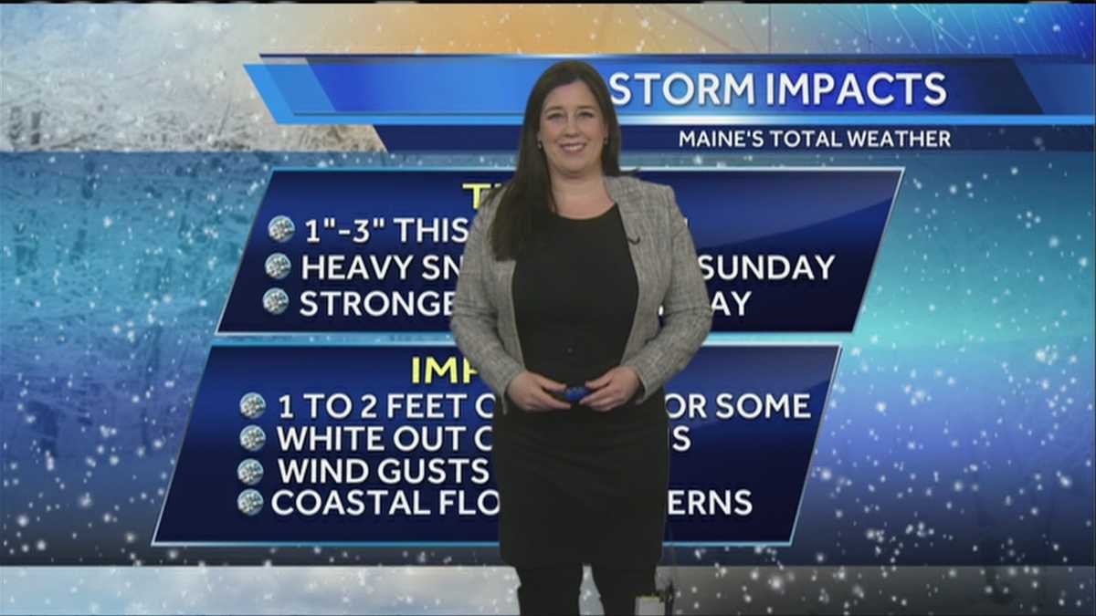 Sarah's Saturday Forecast