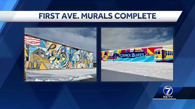 Council Bluffs unveils four murals along popular trail