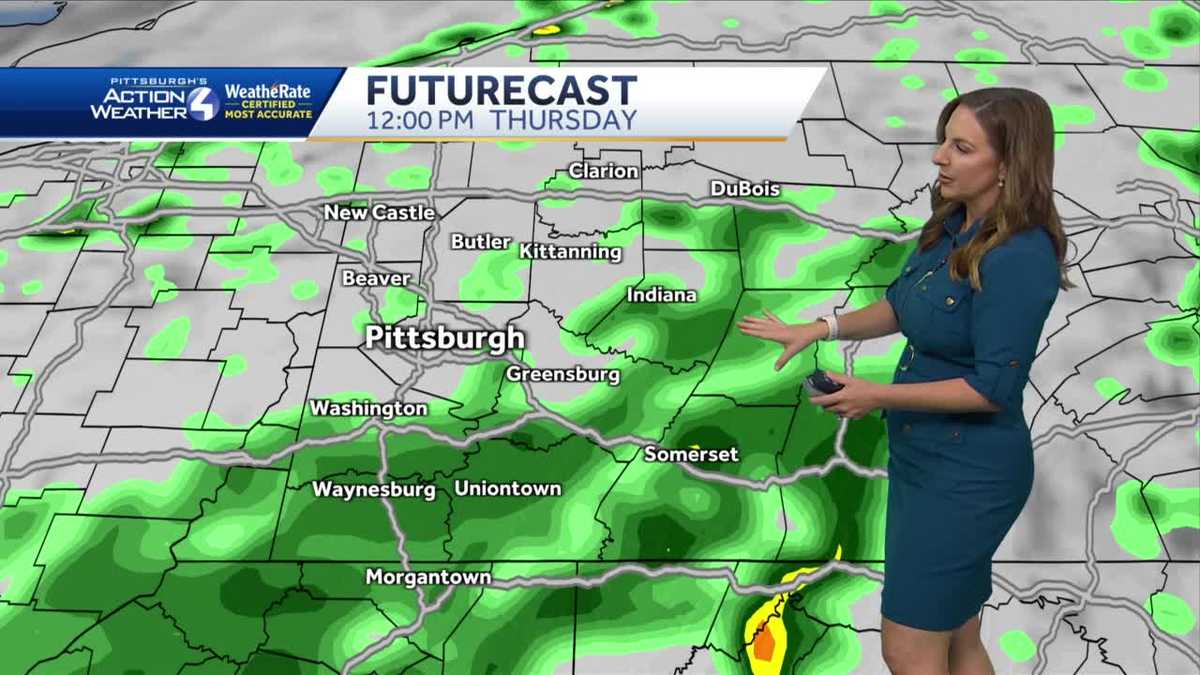 Pittsburgh Weather Rain And Storms To Finish Out The Week