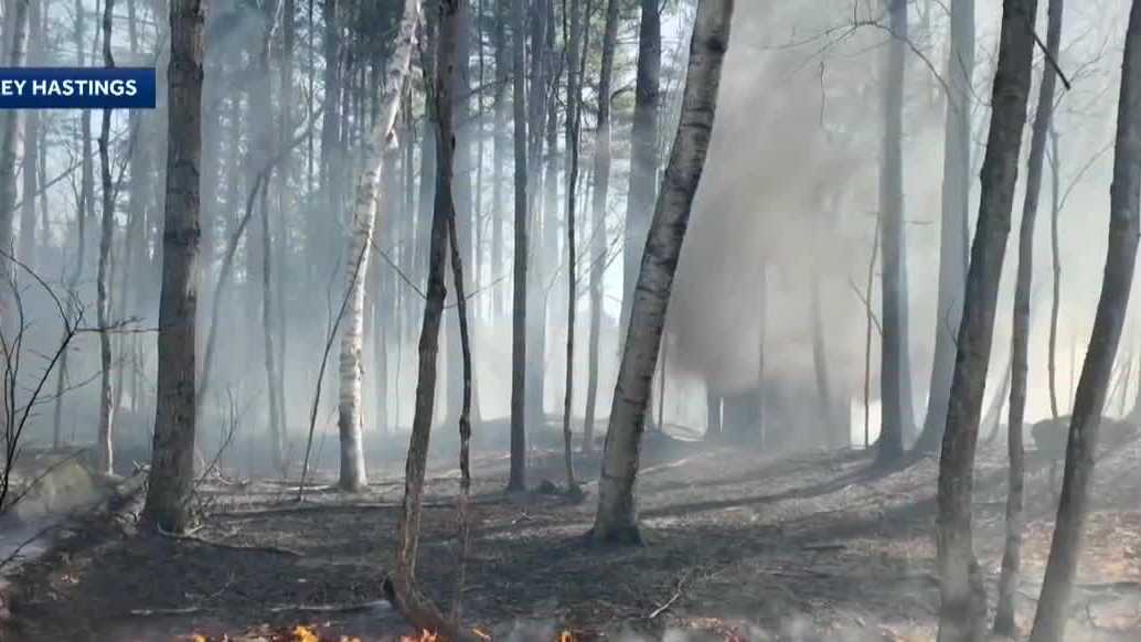 Drought conditions in New Hampshire could increase spring wildfire risk