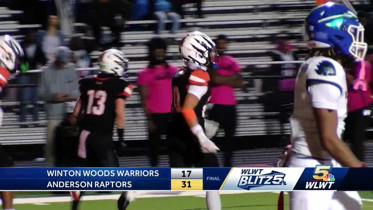 Anderson Raptors 31, Winton Woods Warriors 17
