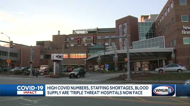 NH hospitals struggle with COVID-19, sick staff members - Vimarsana News