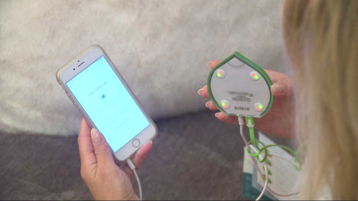 New technology allows baby monitor to measure breathing, temperature