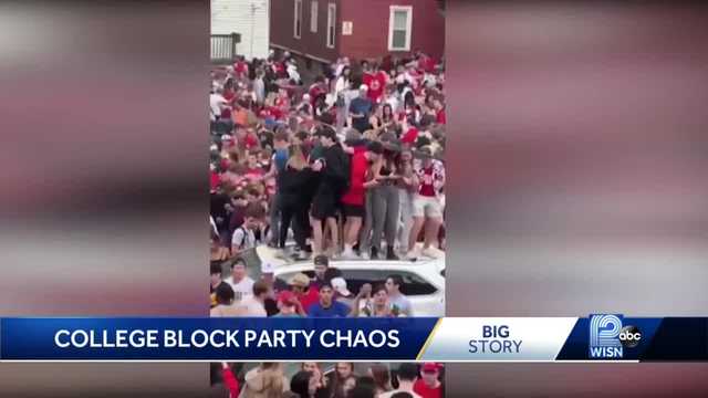 'Chaotic': Multiple cars damaged in massive Madison street party - Vimarsana News