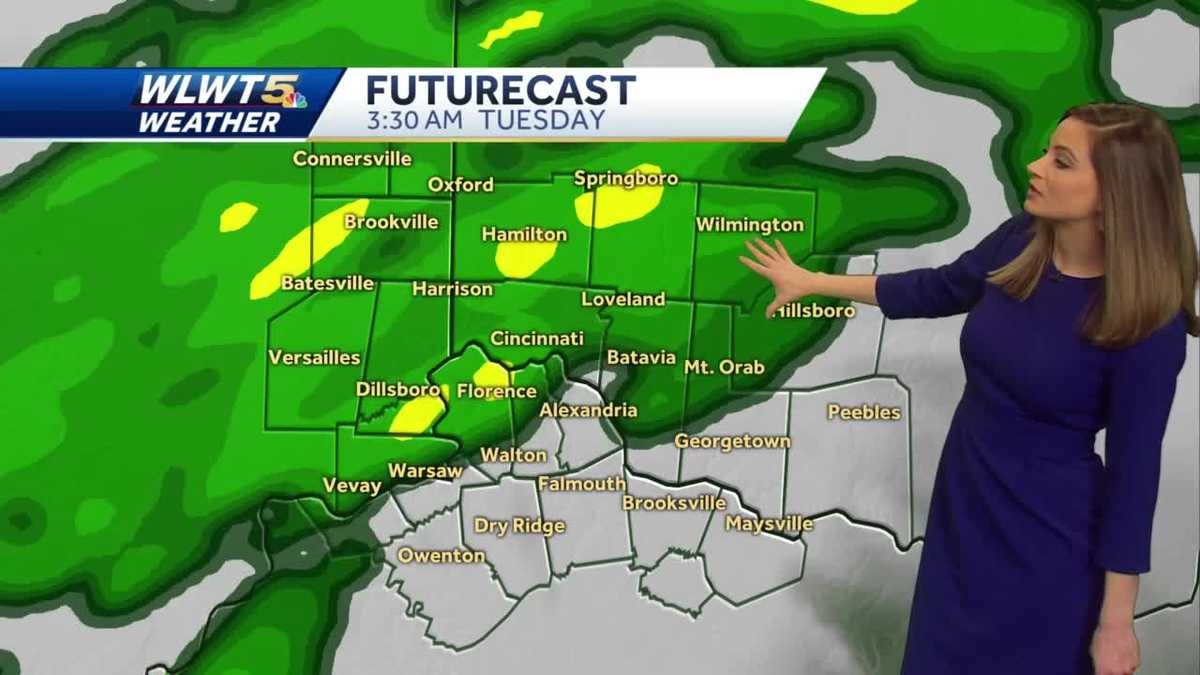 Tracking more rain as river levels drop