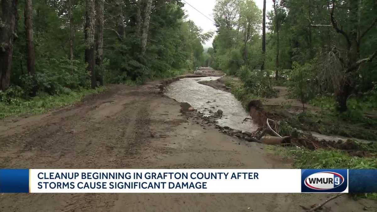 Floods destroy roads, bridges