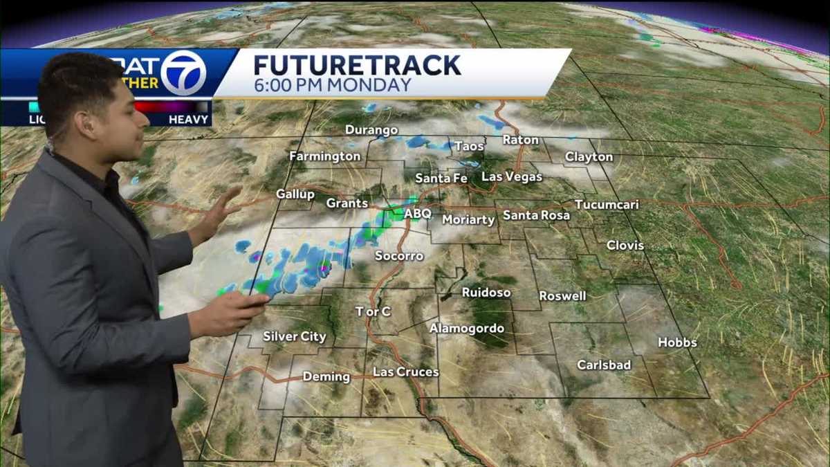 Cold front moves in with increasing winds