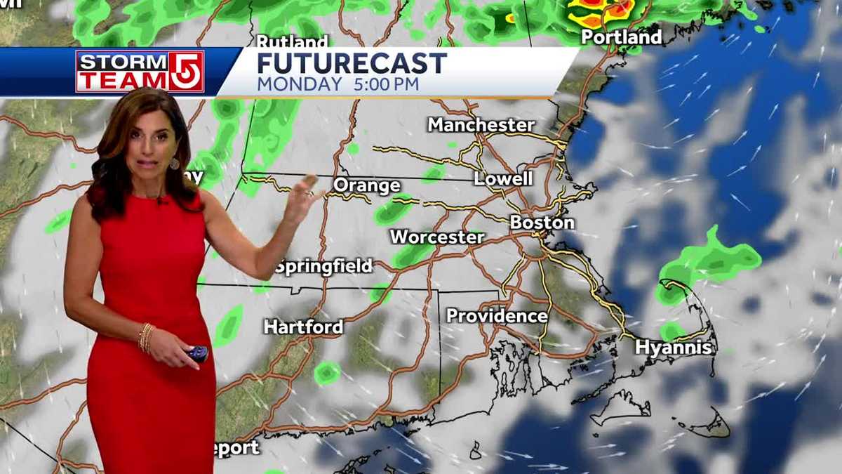 Video: Increasing clouds with temps in 80s