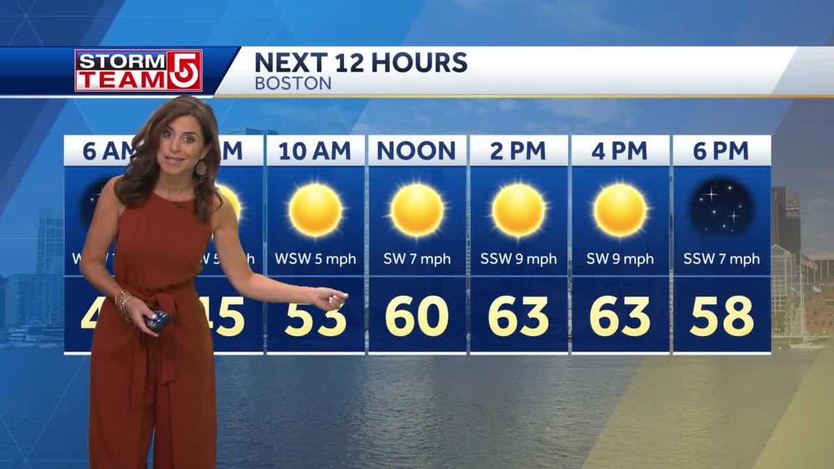 Video: Sunny warm day with temps in 60s