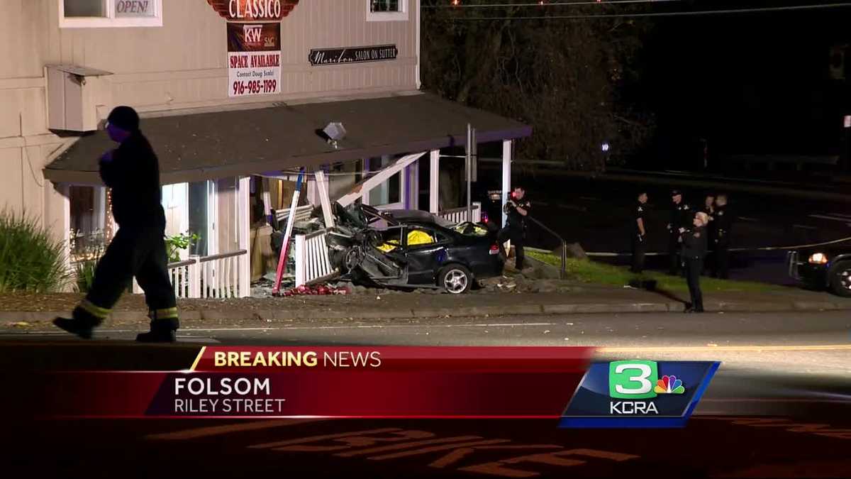 High Speed Chase Ends In Deadly Crash In Old Folsom 4137