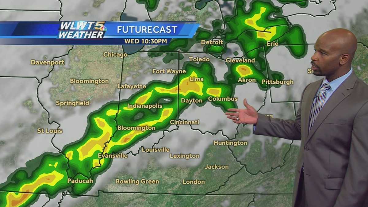 Rain And Cooler Air Coming
