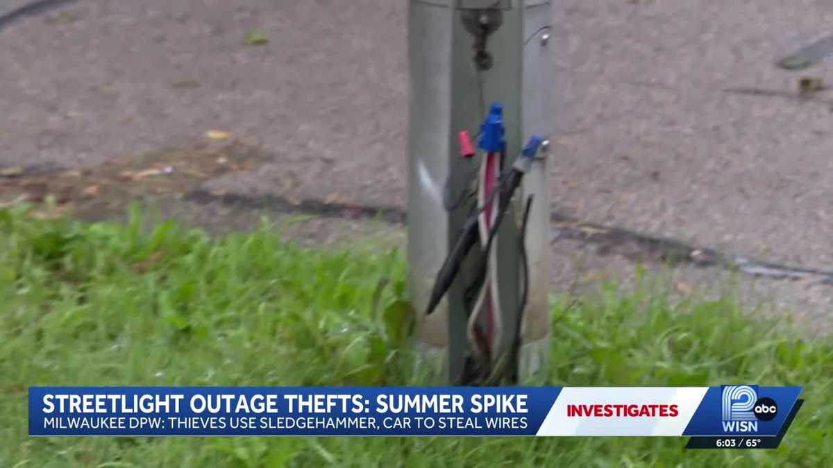 String of street light copper wire thefts, three men arrested and ...