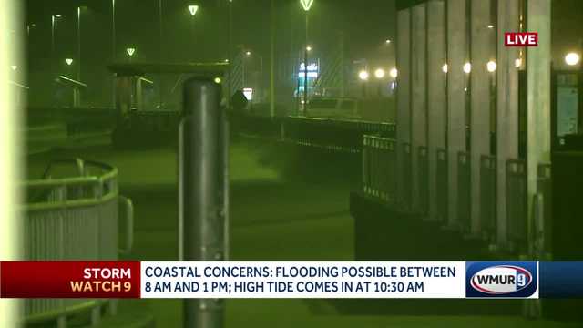 Winds pound Hampton Beach as storm moves through - Vimarsana News