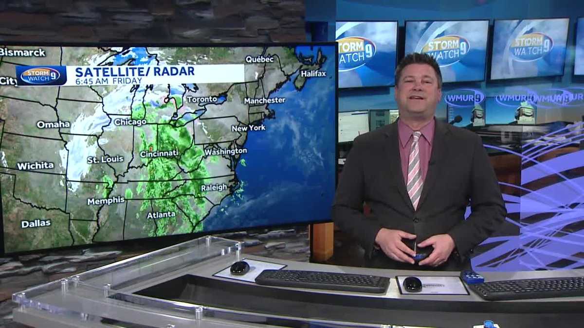 Watch: Mix of clouds, sun