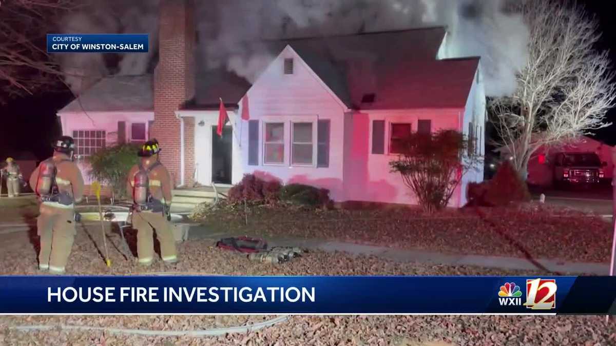 North Carolina House fire erupts on Sedge Garden Road in WinstonSalem