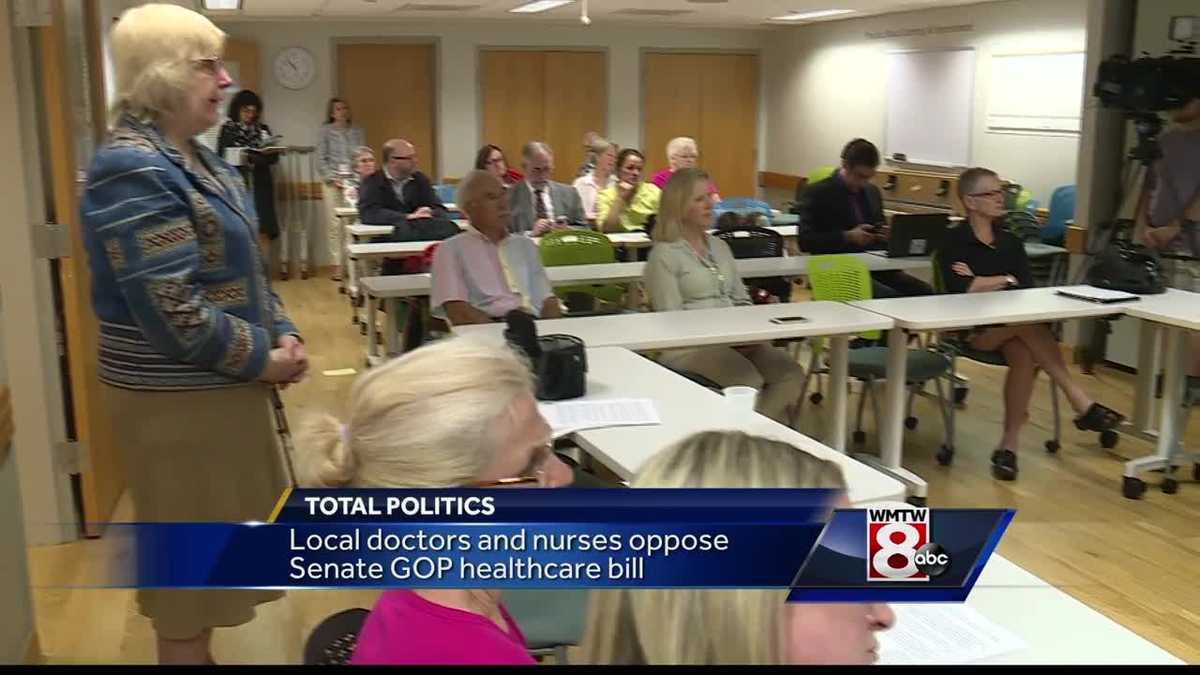 Maine Doctors, Nurses Fight Against Senate Gop Health Care Bill