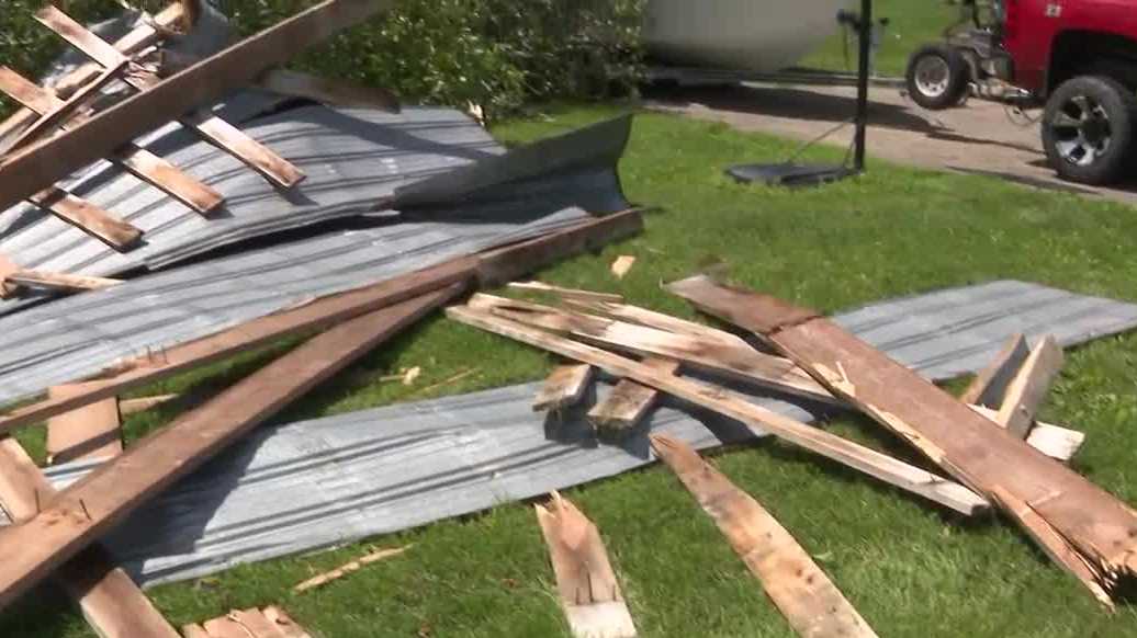 Major damage left behind in Harrison County, Indiana after Sunday's storms