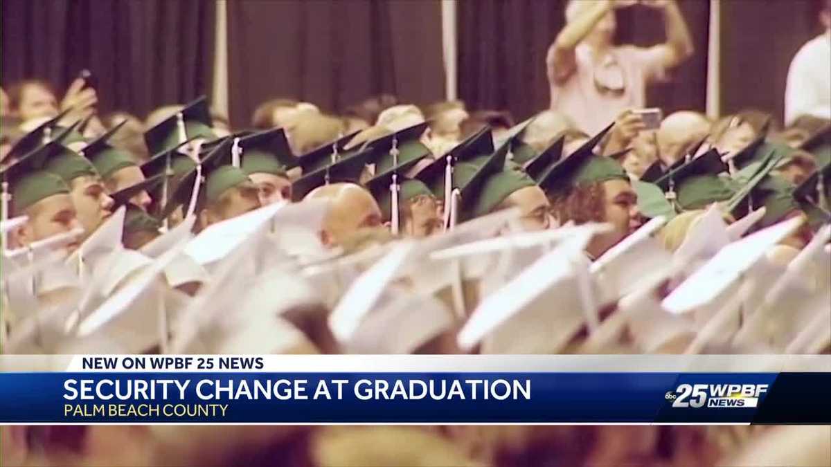 Changes coming to Palm Beach County Schools graduation ceremonies