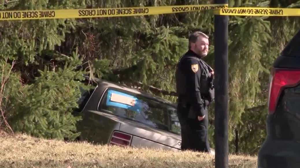 Car crashes in West Allis Police Department's parking lot, man found ...