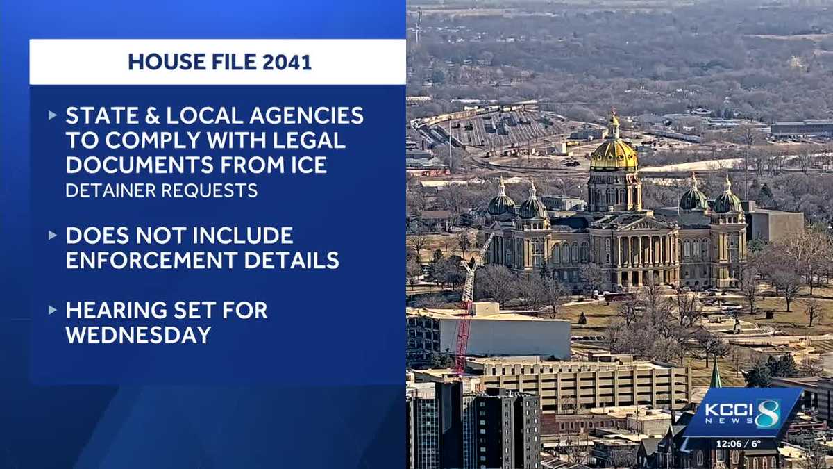 Iowa politics: Proposal would require all Iowa police officers to cooperate with ICE