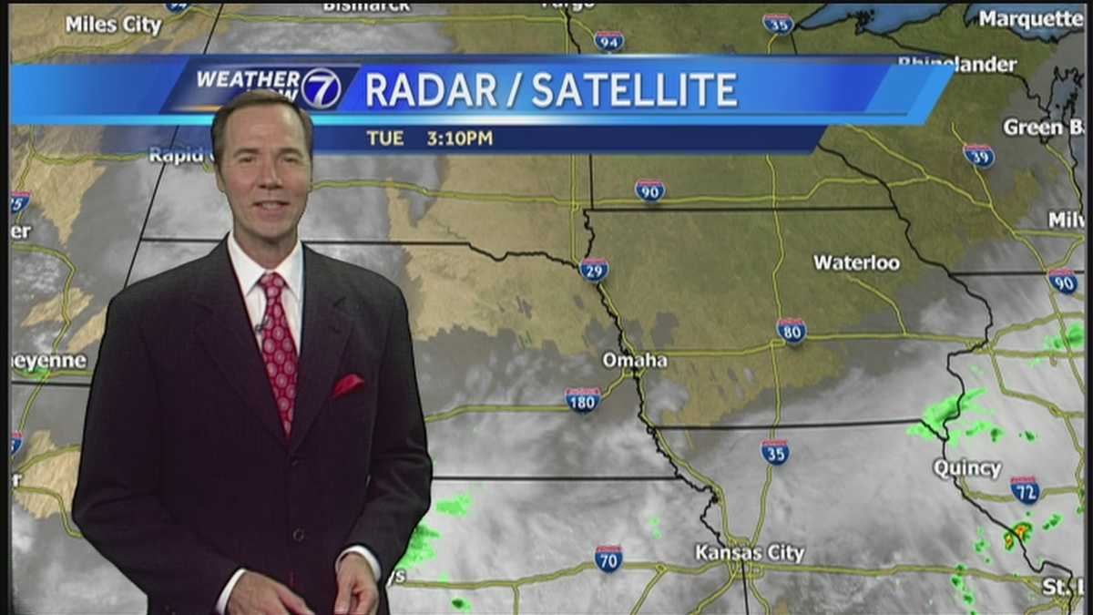 Bill Randby has Tuesday's cool forecast