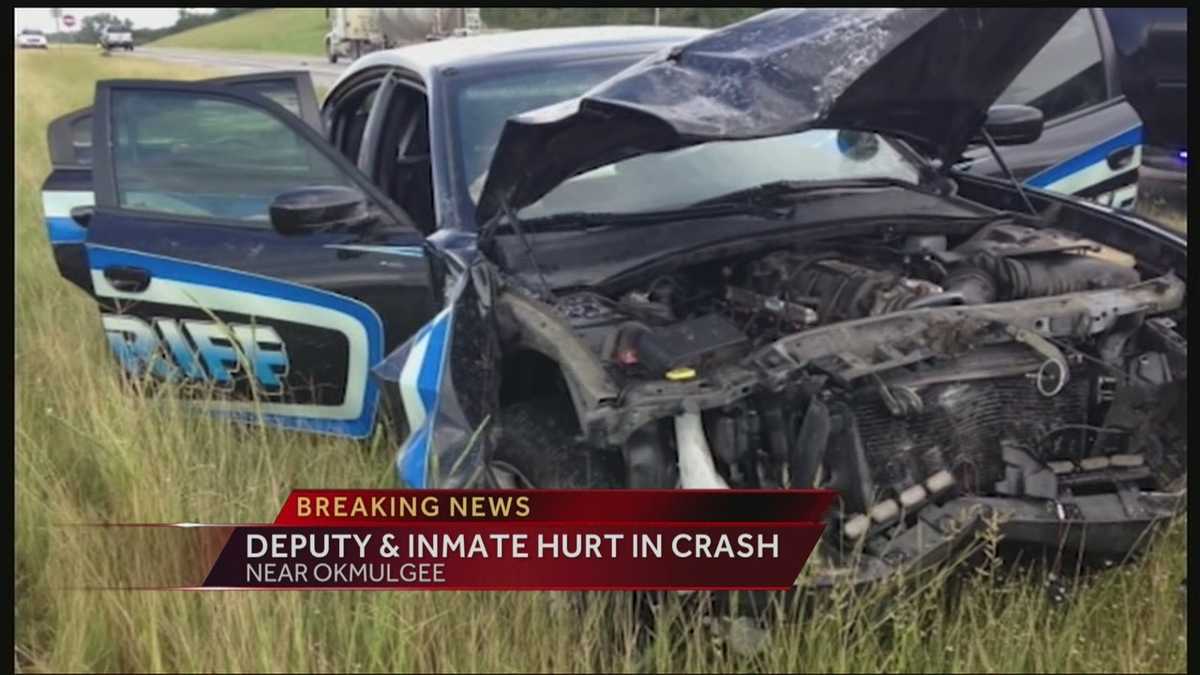 Oklahoma County deputy, inmate hurt in crash