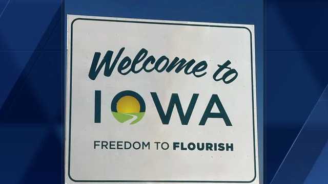 Iowa installs new 'Freedom to Flourish' welcome signs - Vimarsana News
