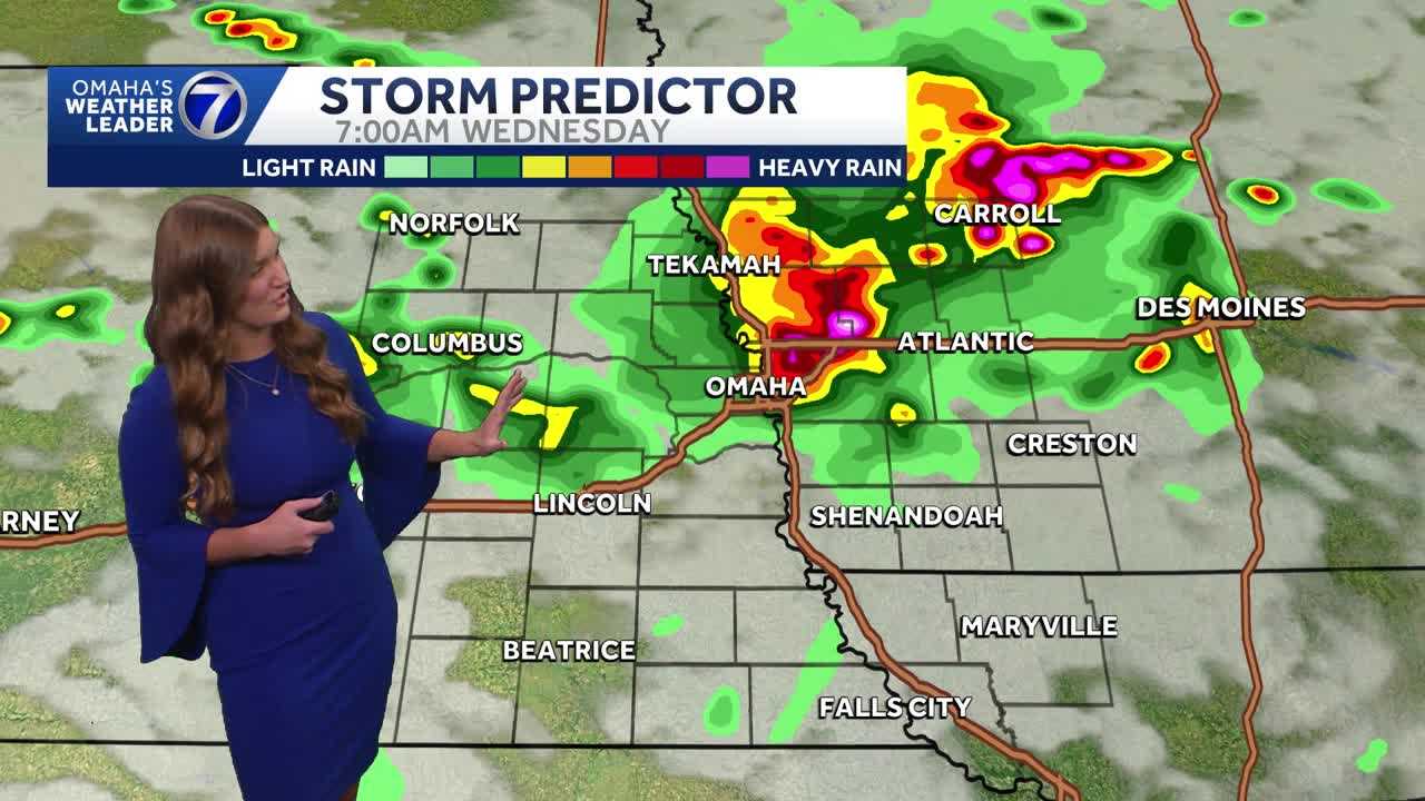 Heat and humidity bring storm chances later this week in Omaha