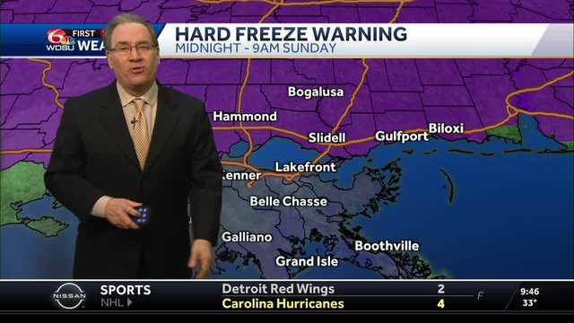 Hard Freeze Warning & Wind Chill Advisory - Vimarsana News