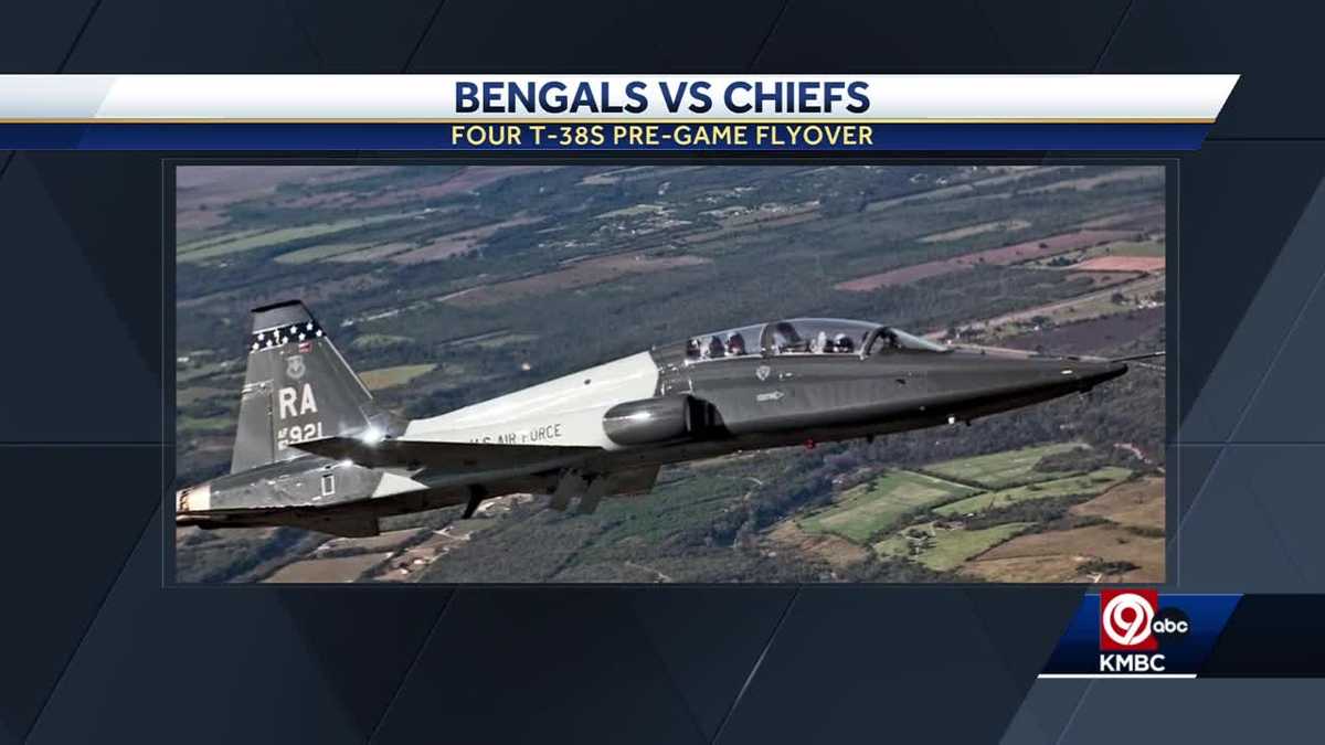 bengals game flyover today