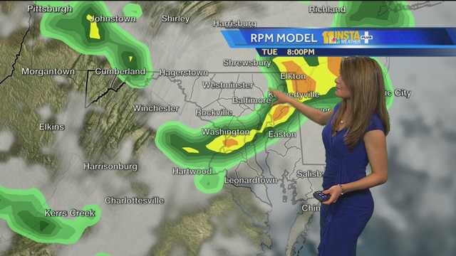 Humidity, heat expected; Afternoon storms possible